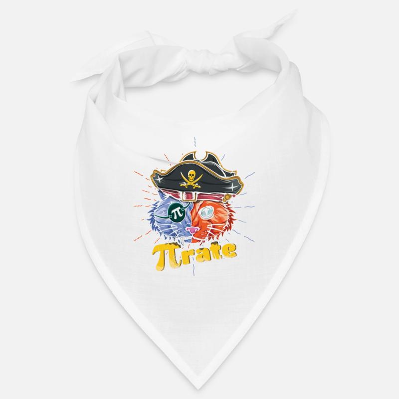 Love Pi Pirate Cat Math Holiday Mathematics Pi Day Bandana