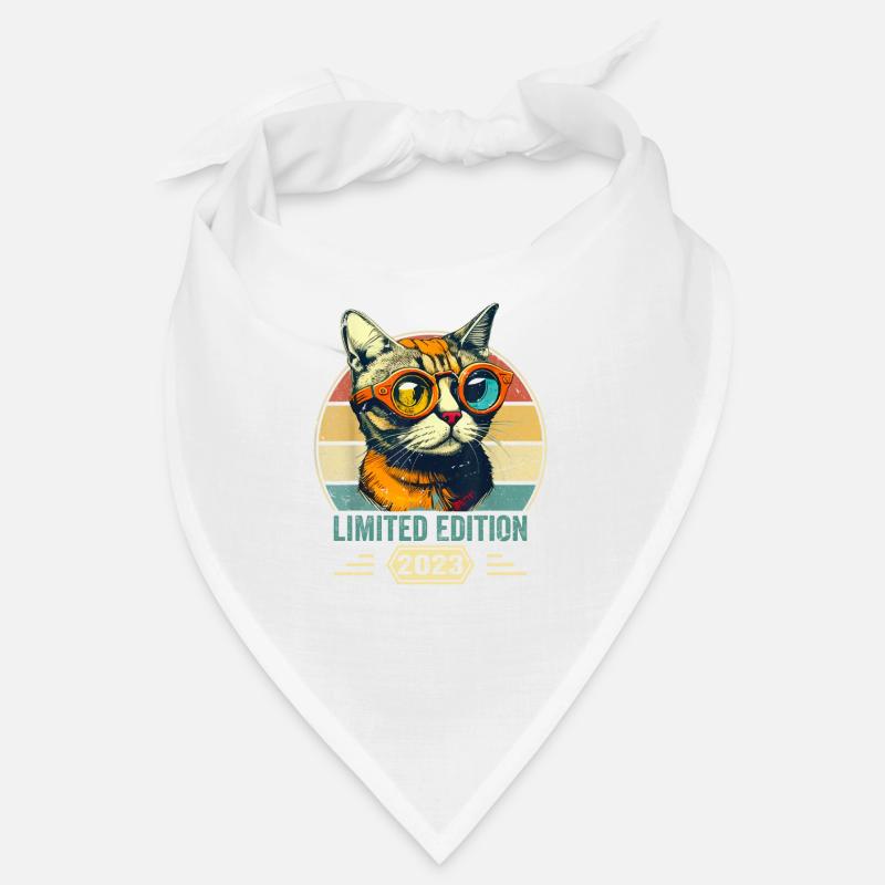 Awesome since 2023 Katze Geburtstag Geschenk Bandana