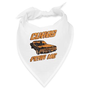Curbs Fear Me - Bandana - Weiß - Vorne
