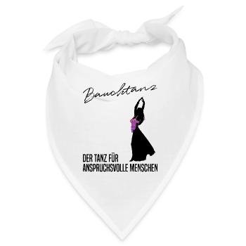 Sinnliche Bewegung - Der anspruchsvolle Bauchtanz - Bandana - Weiß - Vorne