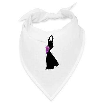 Anmut in Bewegung - Bauchtanzzauber - Bandana - Weiß - Vorne