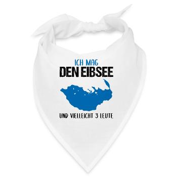 Eibsee und Introvertierte: Eine Seltene Mischung - Bandana - Weiß - Vorne