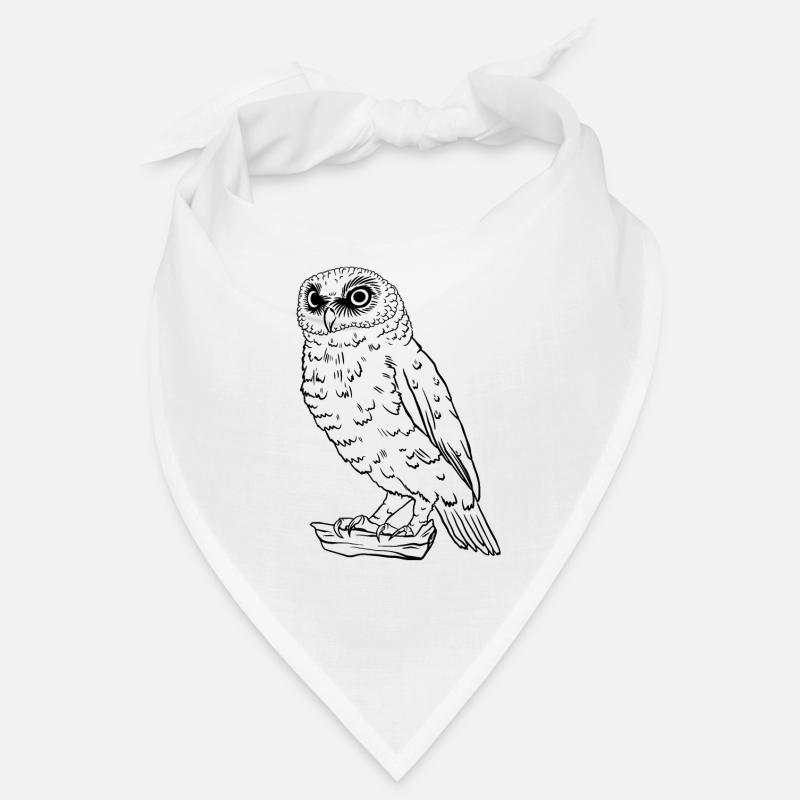 Hibou simple Bandana