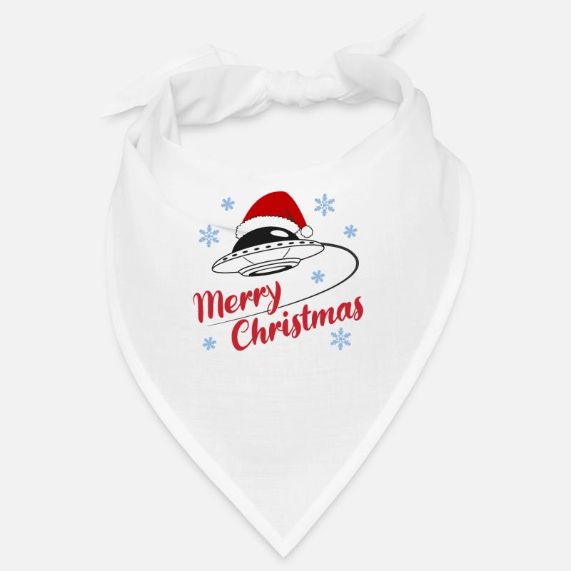 UFO Bonnet Joyeux Noël Galactic Fun Bandana