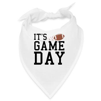 Game Day Football Enthusiasmus - Bandana - Weiß - Vorne
