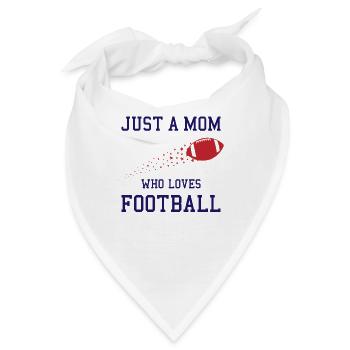 Football Mama Highlight - Bandana - Weiß - Vorne