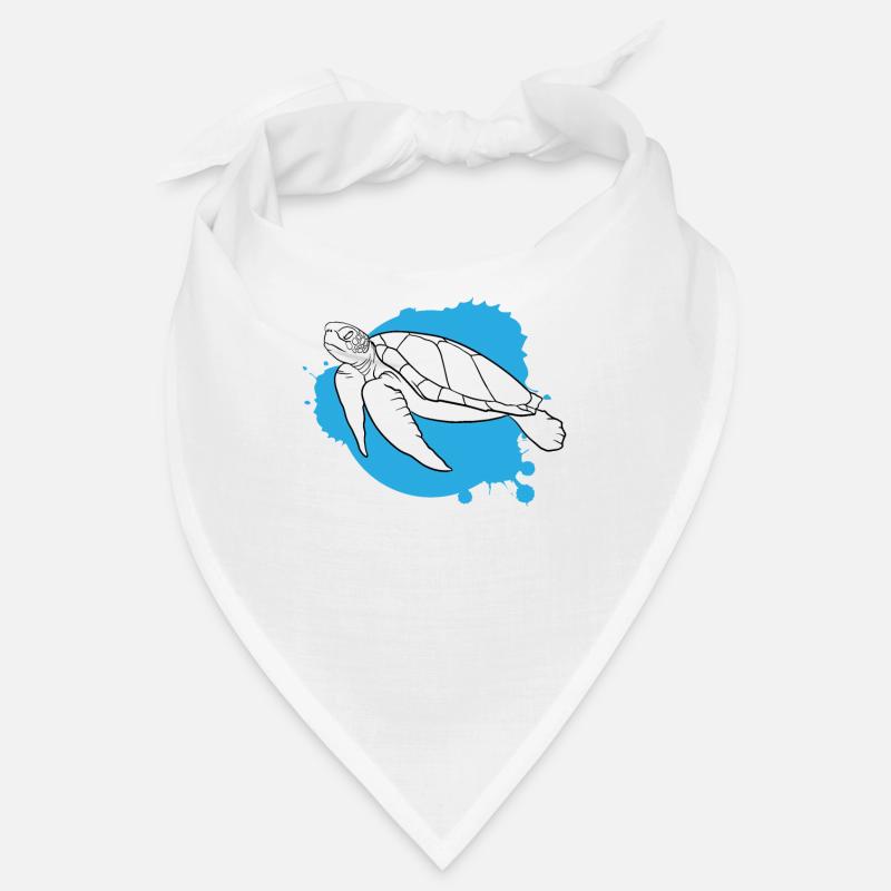 Ocean Wave Turtle Freedom Gift Bandana