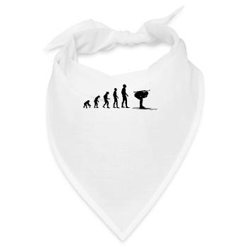 Evolution Biathlon-Athlet - Bandana - Weiß - Vorne