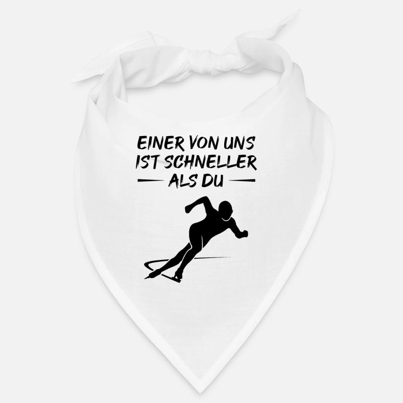 Patinage de vitesse plus rapide que vous ne le souhaitez Bandana