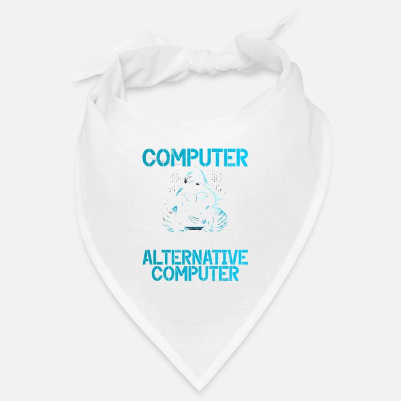 Cyber-sicherheits-hacker-hacking - Bandana - Weiß