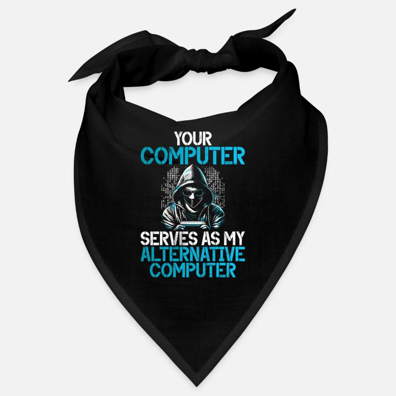 Cyber security hacker hacking Bandana