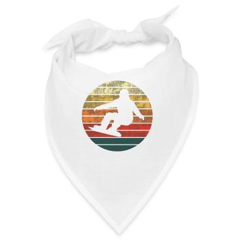 Boarding-Dämmerung - Wintertraum - Bandana - Weiß - Vorne