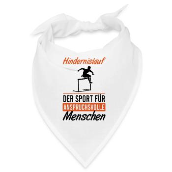 Anspruchsvoller Sport Hindernislauf Elite - Bandana - Weiß - Vorne