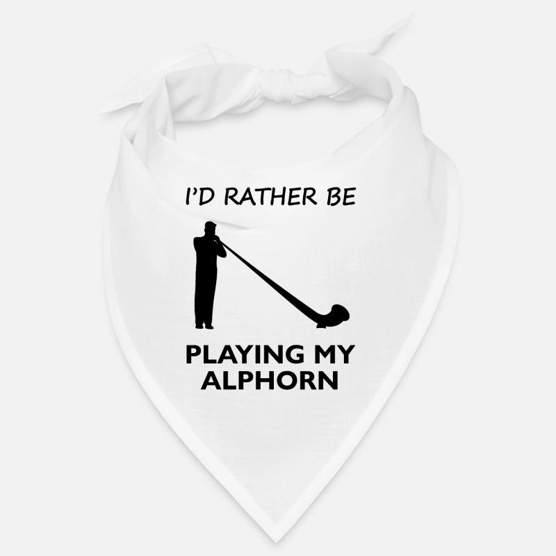 Gift for Alphorn Lovers - Prefer to Play Bandana
