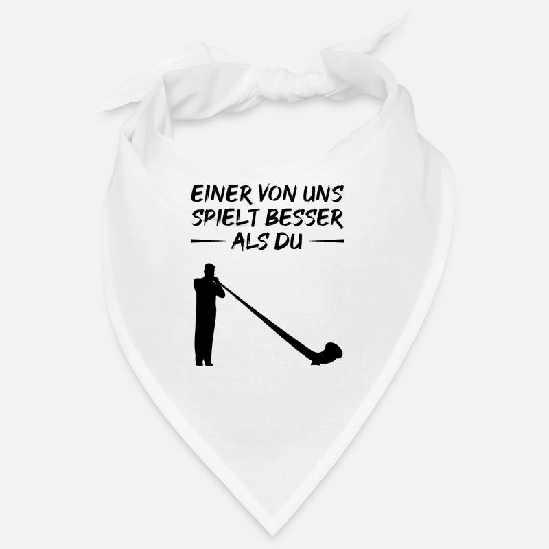 Alphorn-Geschenk: Besser als Du Bandana