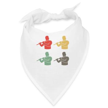 Querflöten Ensemble Bunte Harmonie - Bandana - Weiß - Vorne