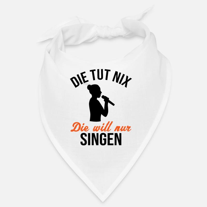 Innocent Singing Singer - Gift Bandana