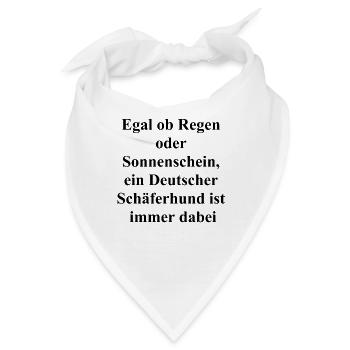 Abenteurer Geschenk - Bandana - Weiß - Vorne