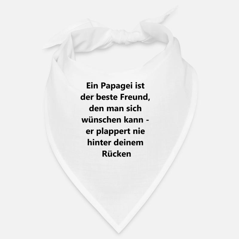 Bester Papagei-Freund Geschenk Bandana