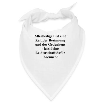 Geschenk für die Ewigkeit - Bandana - Weiß - Vorne
