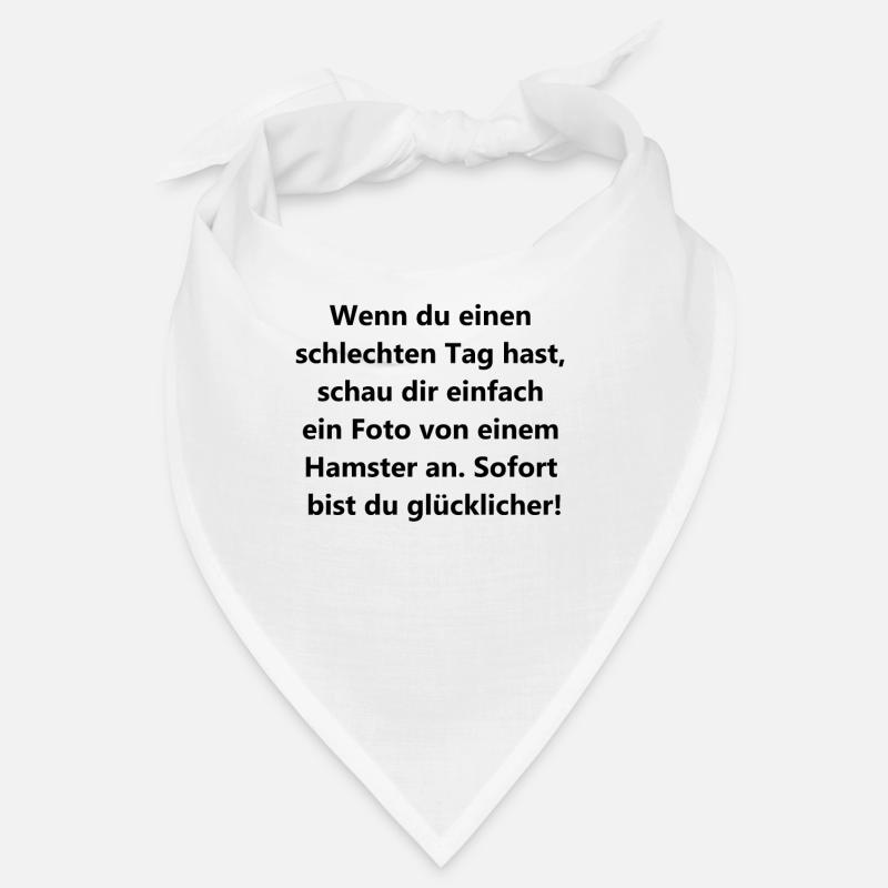 Glücksbringer Hamster Geschenk Bandana