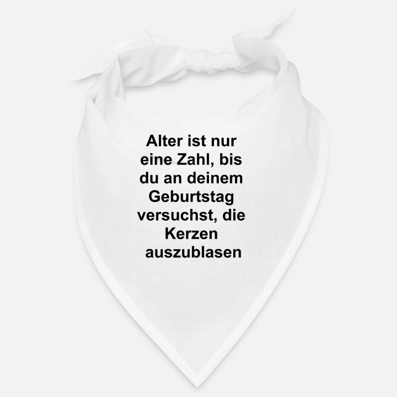 Geburtstagskerzen Geschenk Bandana