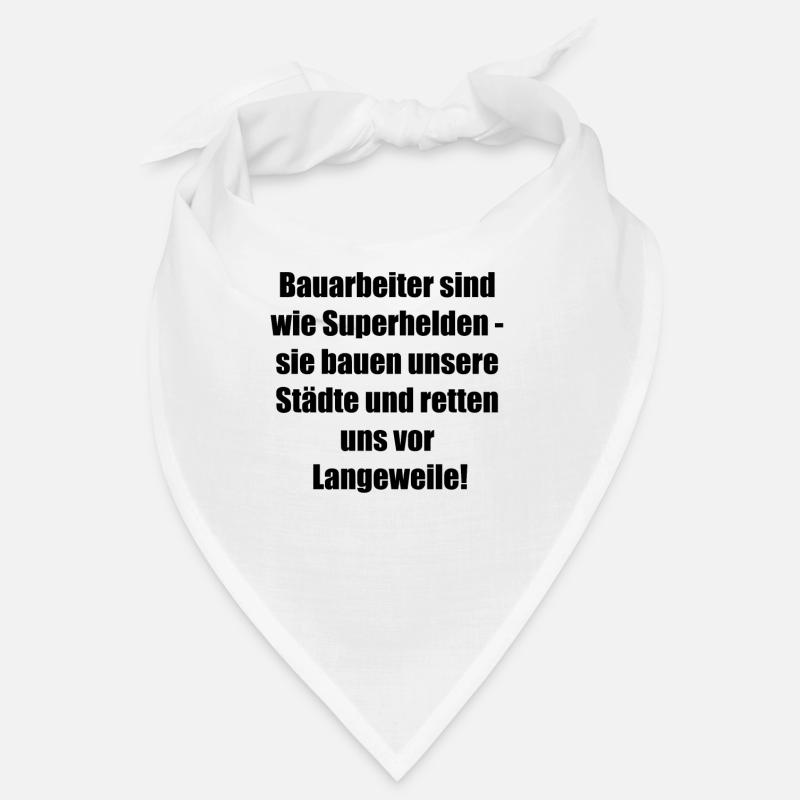 Don de vie de travailleur de la construction Bandana