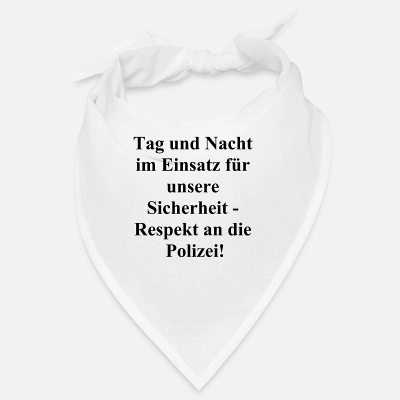 Police Anniversary Gift Bandana