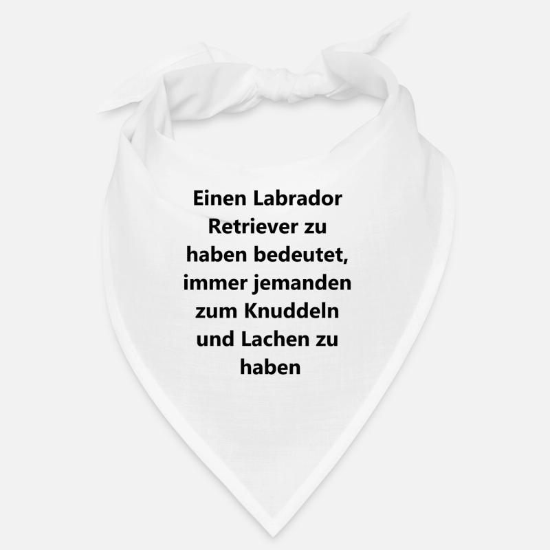 Geschenkidee Labrador Bandana