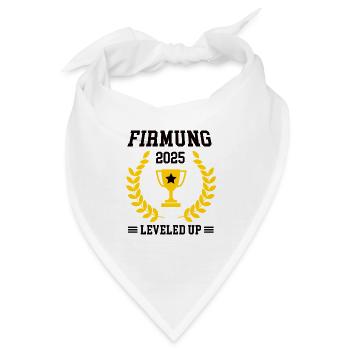 Firmung 2025 Firmlinge Firmungen Kommunion - Bandana - Weiß - Vorne