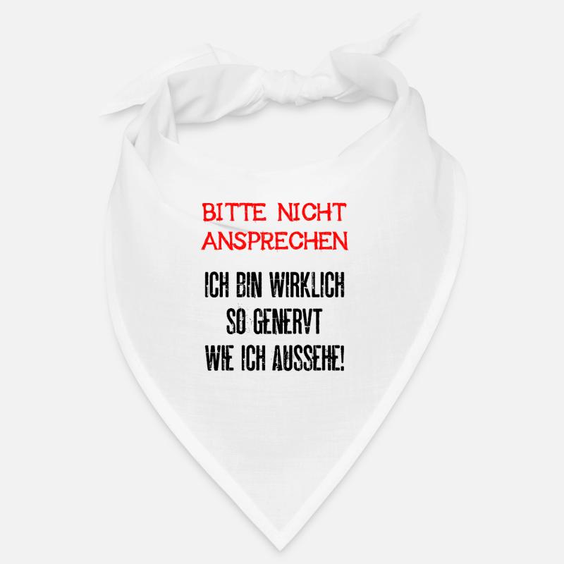 Bitte Nicht Ansprechen Ich Bin Wirklich So Genervt Bandana