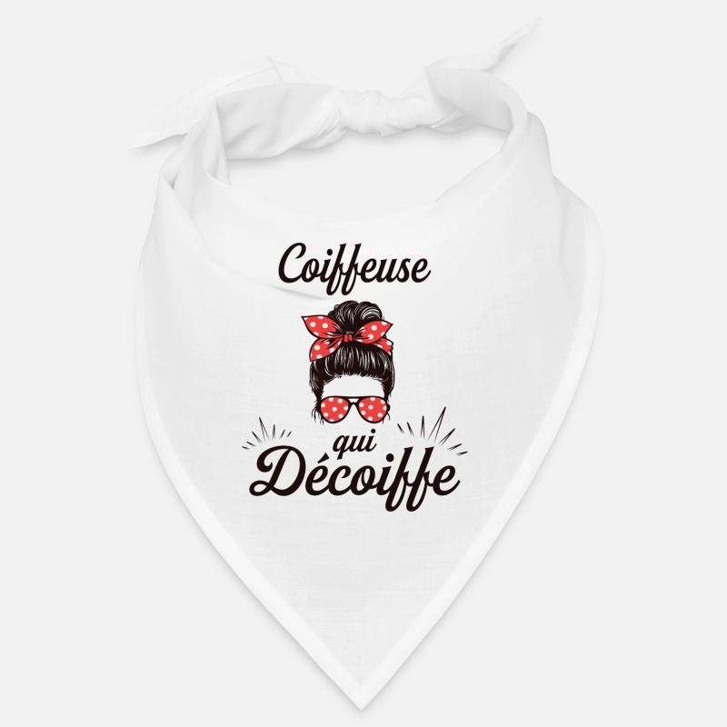 Chignon Métier Coiffeuse Géniale Super Coiffeuse Bandana