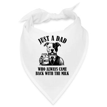 Hund Vater Humor Vater Meme Elternteil Vater - Bandana - Weiß - Vorne