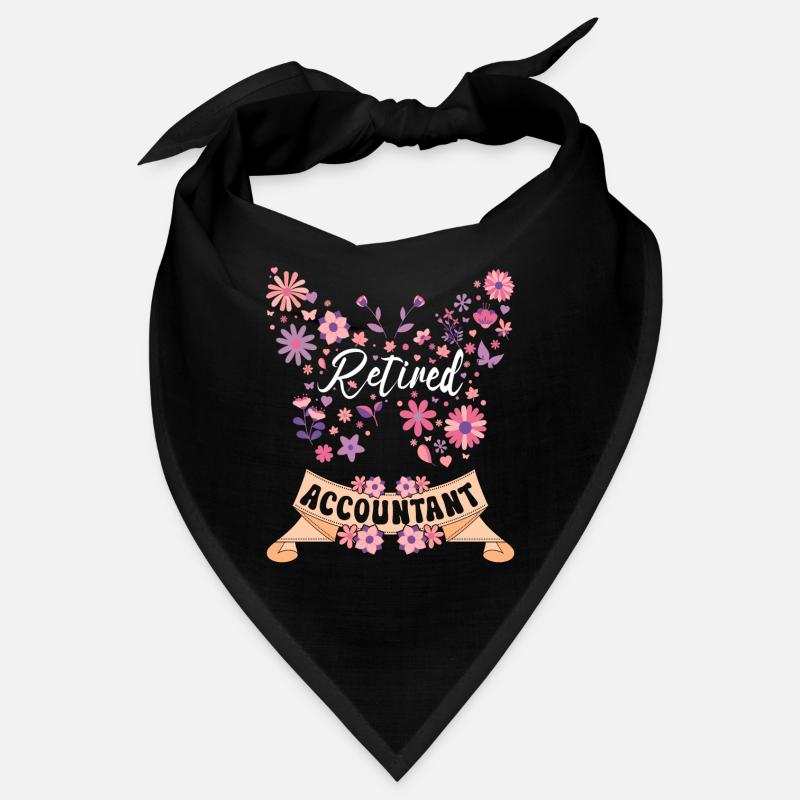 Retraitée Femme Comptable Retraite Bandana