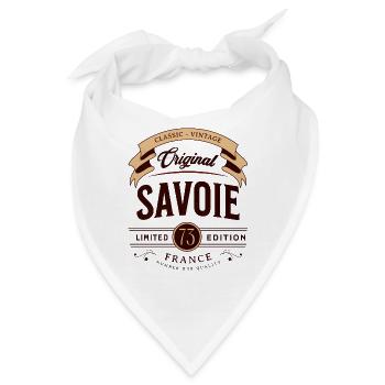 Departement Savoyen, Frankreich - Bandana - Weiß - Vorne
