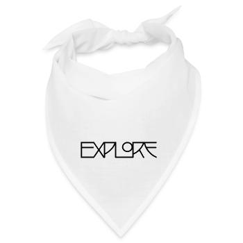 explore - Bandana - Weiß - Vorne