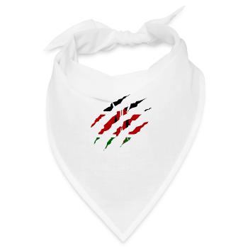Claw Klaue Laender Kenia png - Bandana - Weiß - Vorne