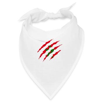 Claw Klaue Laender Marokko png - Bandana - Weiß - Vorne