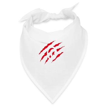 Claw Klaue Laender Tunesien png - Bandana - Weiß - Vorne