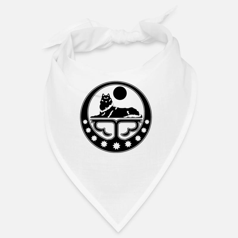 Tschetschenien Logo - Bandana - Weiß