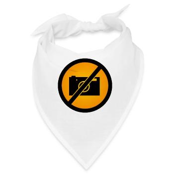 no pictures - Bandana - Weiß - Vorne