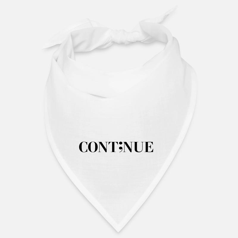 Continue schwarz Bandana