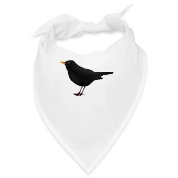 b i r d179 - Bandana - Weiß - Vorne
