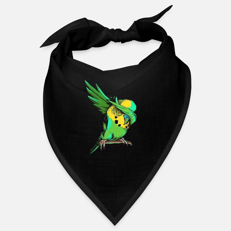 Dabbing Budgie - Funny Dab Budgerigar Owner Gift Bandana