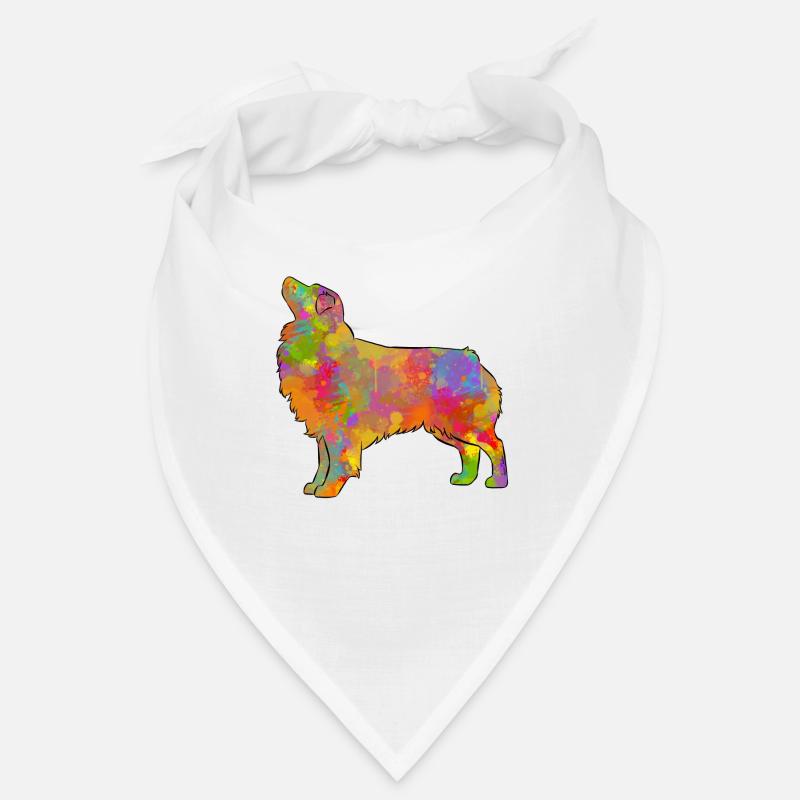 Australian Shepherd Multicolored Bandana