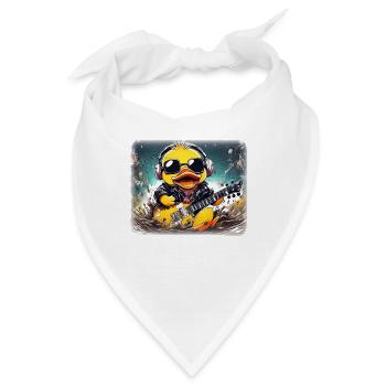 Bernd Badeente Metal - Bandana - Weiß - Vorne