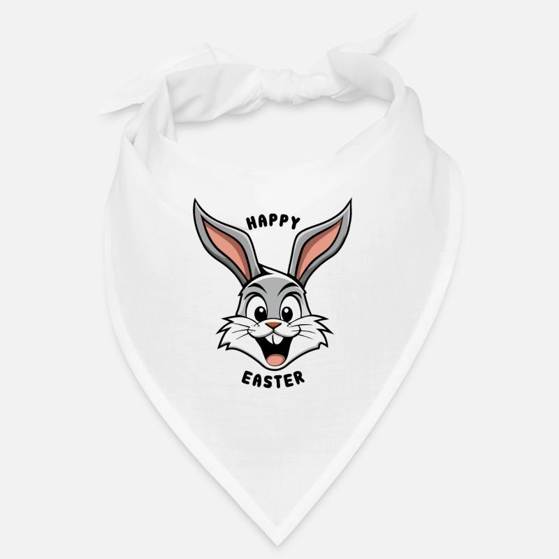 Joyeuses Pâques - Lapin de Pâques - Oeuf de Pâques - Cadeau Bandana