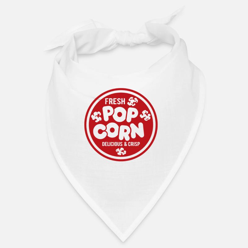Frisches Popcorn - knusprig & lecker - Geschenk Bandana