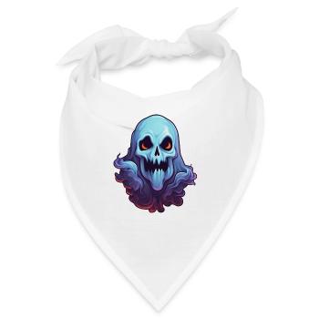 Halloween Geist - Bandana - Weiß - Vorne