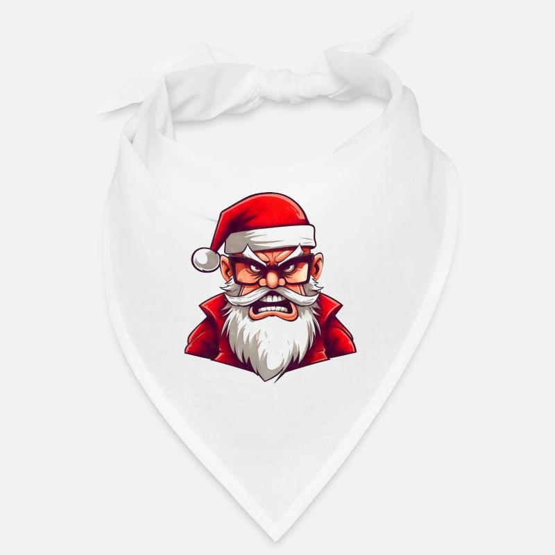 Lustiger wütender Weihnachtsmann Bandana